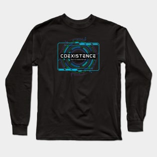 Coexistence logo Long Sleeve T-Shirt